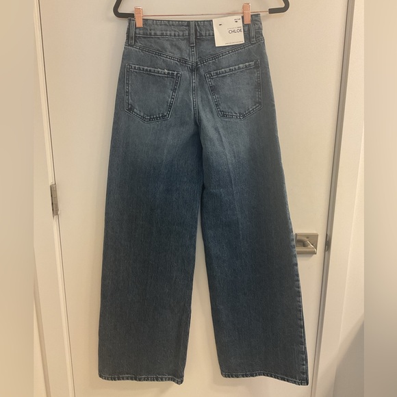 Dynamite CHLOE Ultra Wide Leg & High Rise Jean. . - Picture 6 of 15